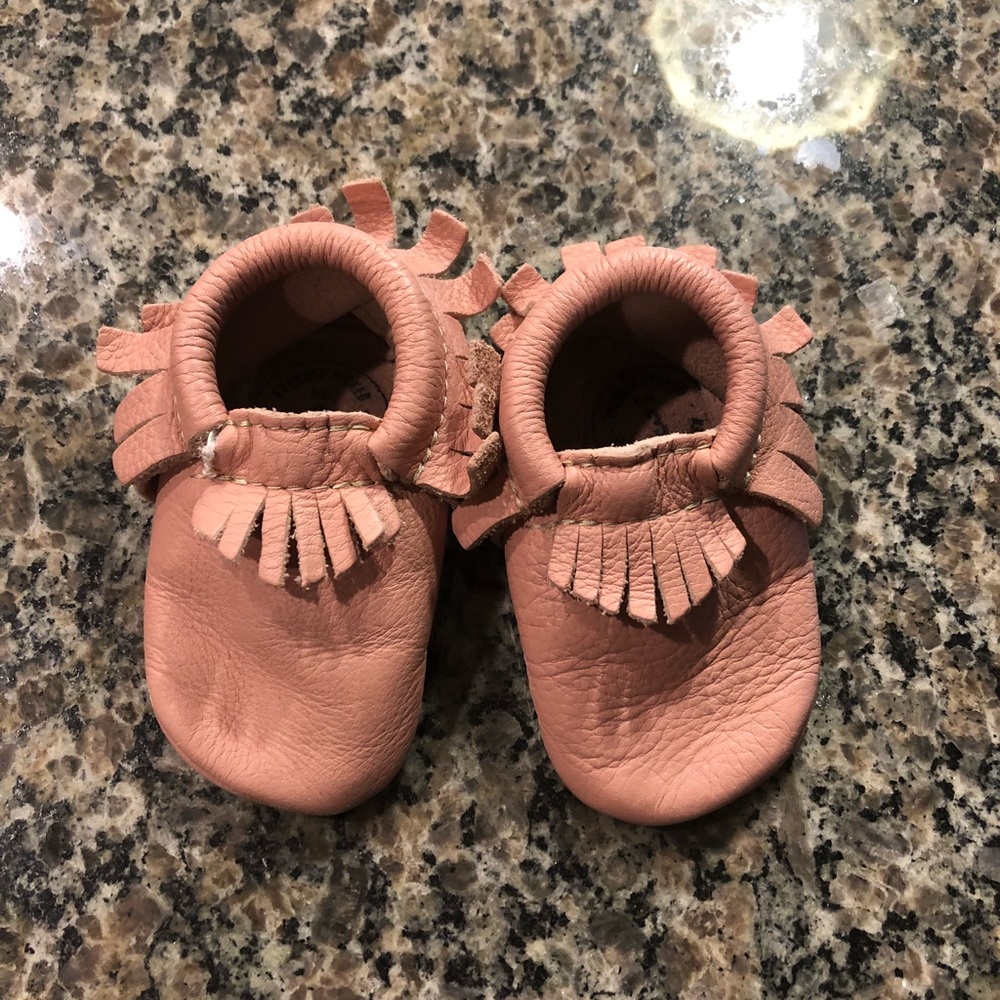 Pink freshly picked Mocs